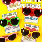 Pinterest Pin - Sunglasses Valentine