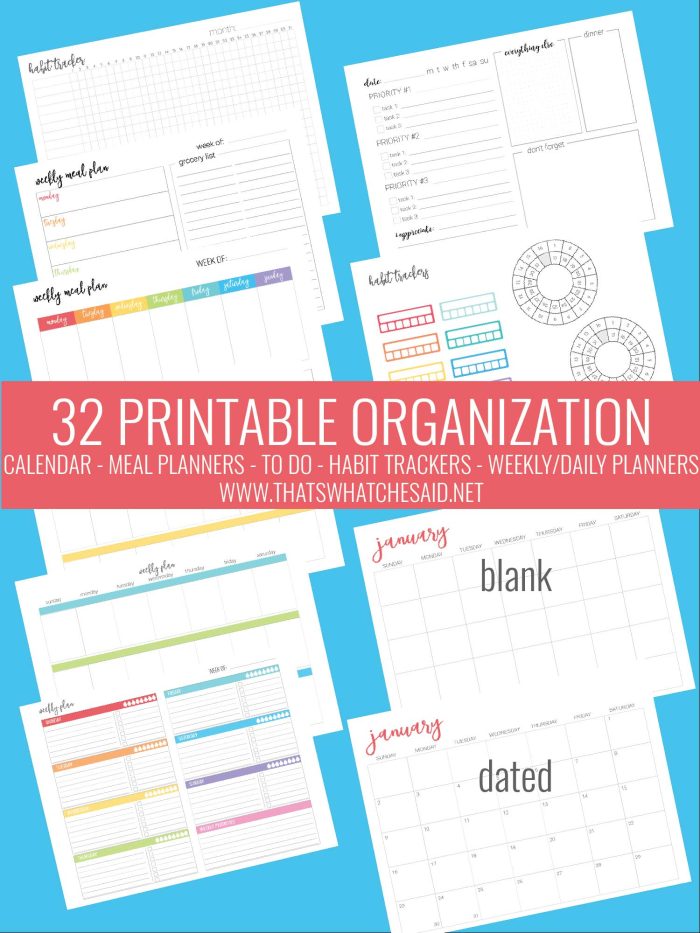 Pin image of all printables in bundle