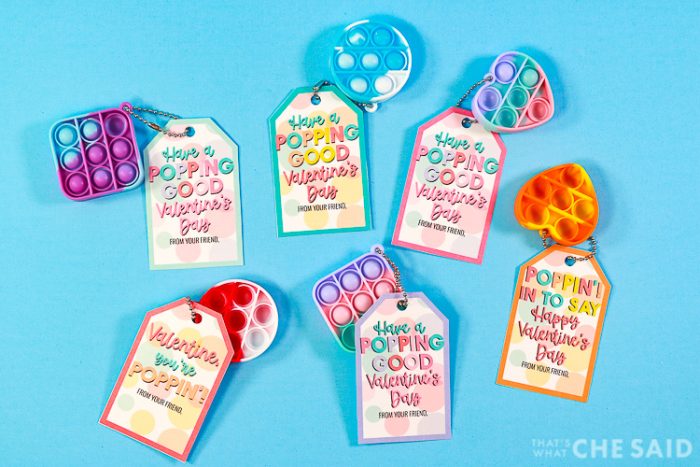 Complete Pop It Free Printable Valentine Cards