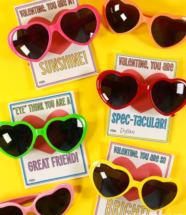 Yellow Background, Completed Valentines Featured Image