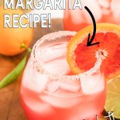 Blood Orange Margarita Pin