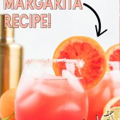 Blood Orange Margarita Pin