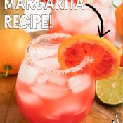 Blood Orange Margarita Pin