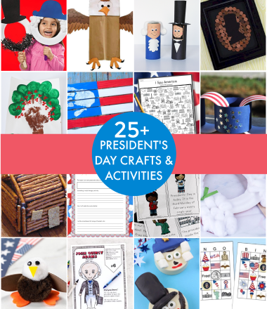 Collage of President's Day Projects - Featured
