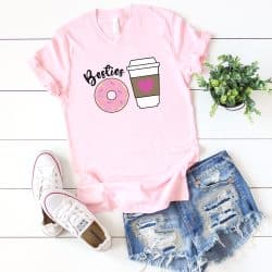Donuts and Coffee Besties SVG
