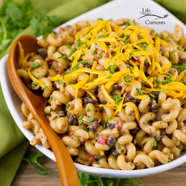 Loaded BBQ Pasta Salad