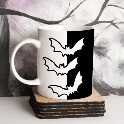 Free Bat Mug Wrap