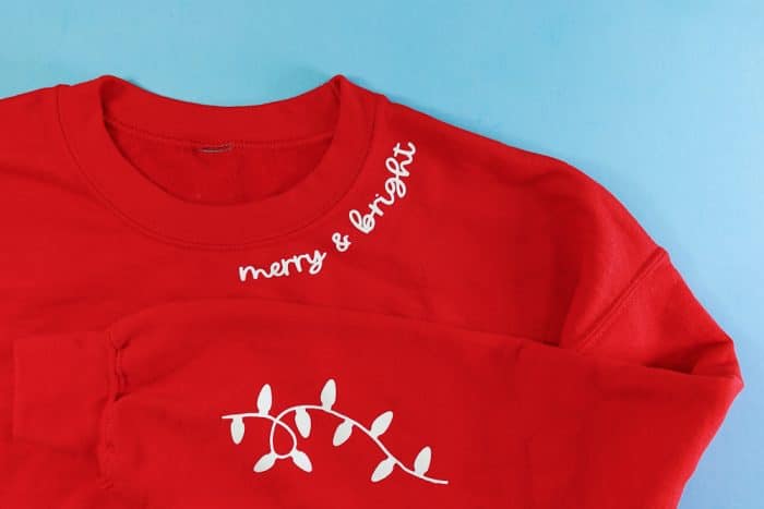 Merry Bright Collar Design Sweatshirt That s What Che Said