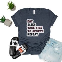 Eat Sleep Repeat Tshirt