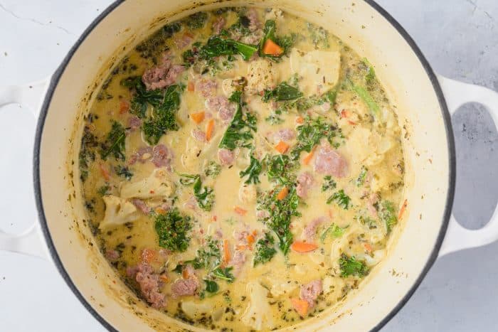 The best sausage Kale soup recipe