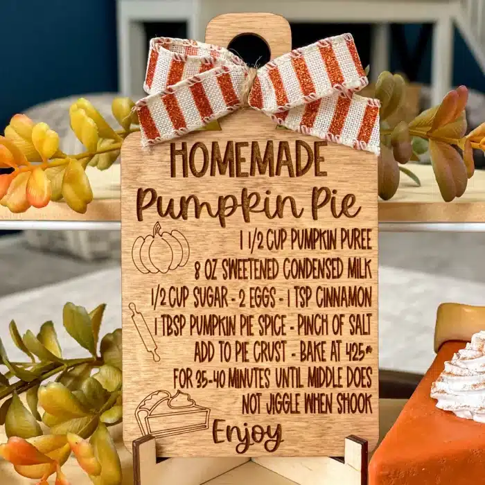 Thanksgiving Charcuterie Board wtih pumpkin Pie REcipe