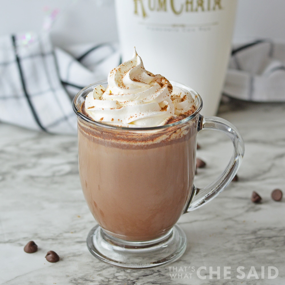 Pink Hot Chocolate – That's What {Che} Said