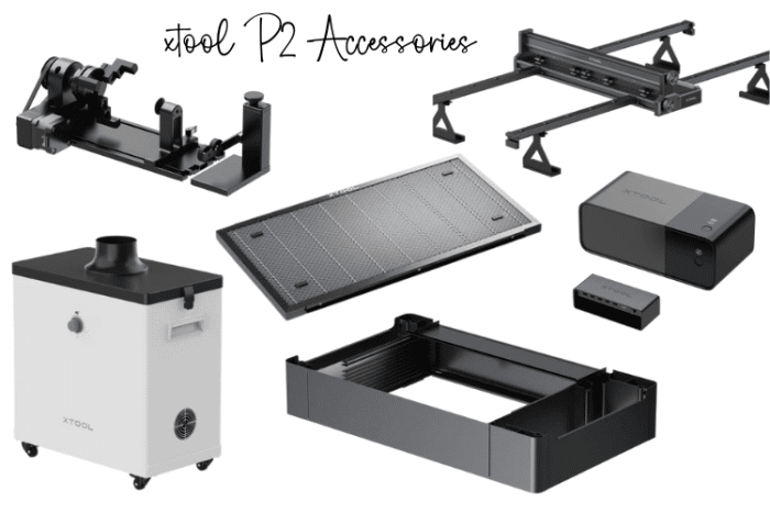 xTool P2 CO2 Laser Accessory Options – That's What {Che} Said