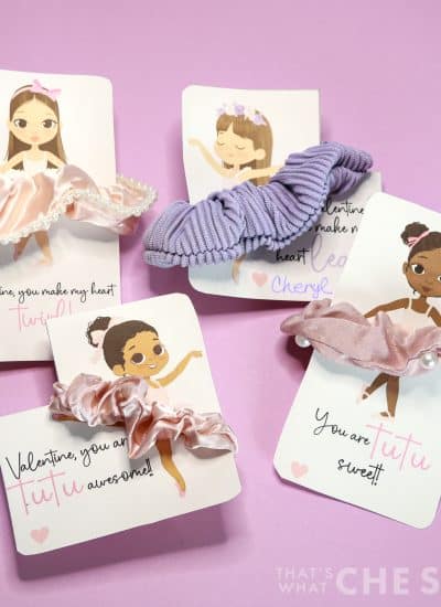 Free printable ballerina cards in square format.
