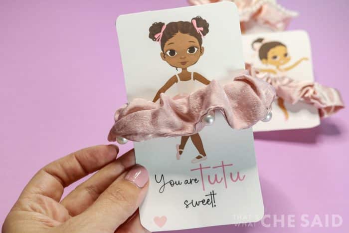 You are tutu sweet ballerina Valentines