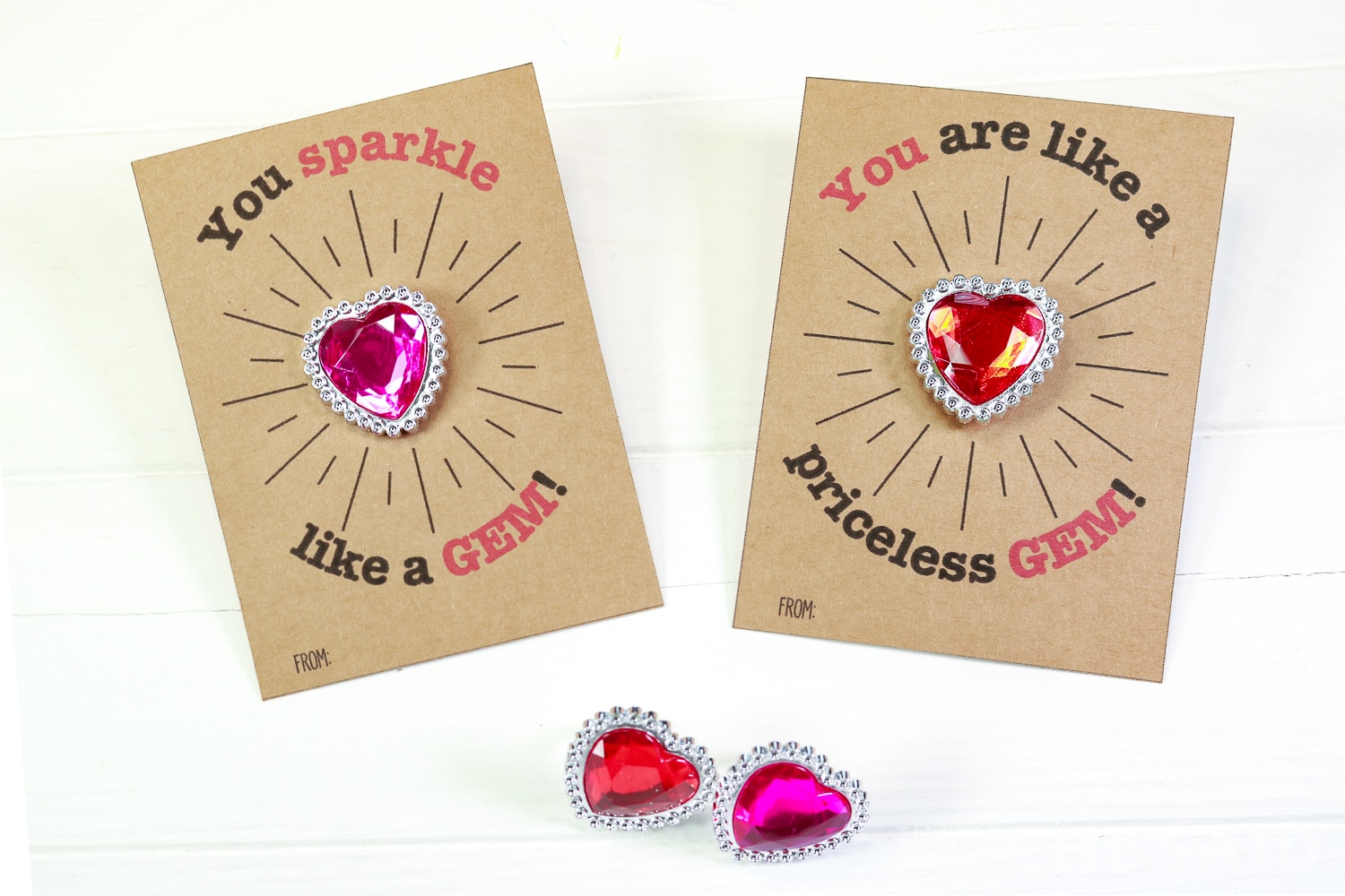 Gem Valentines - 4 options! – That's What {Che} Said...