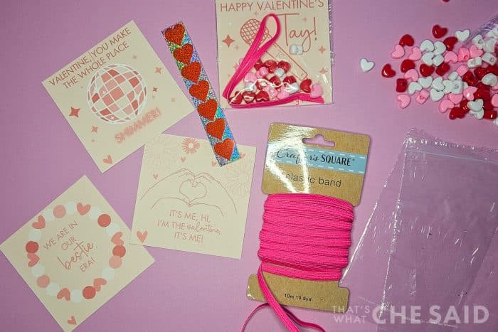 Taylor Swift Valenines - DIY friendship bracelet kits suplies