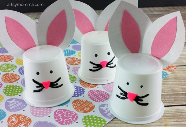 K-cup bunny craft