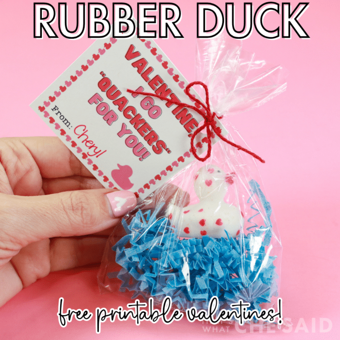 rubber duck valentine social media
