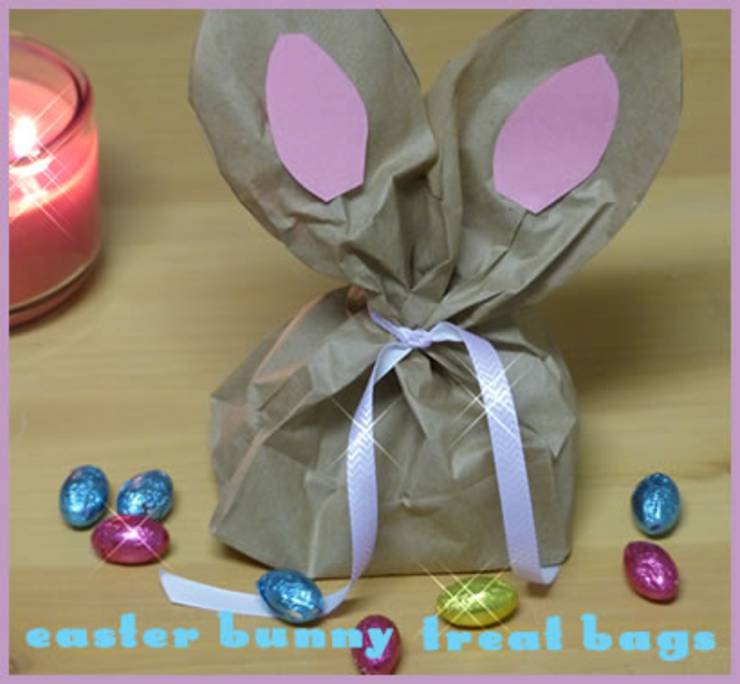 Paper Bag easter bunny