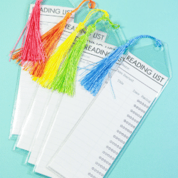 Pin image of reading log book marks