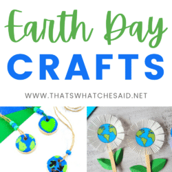 Earth Day Crafts for Kids Pin