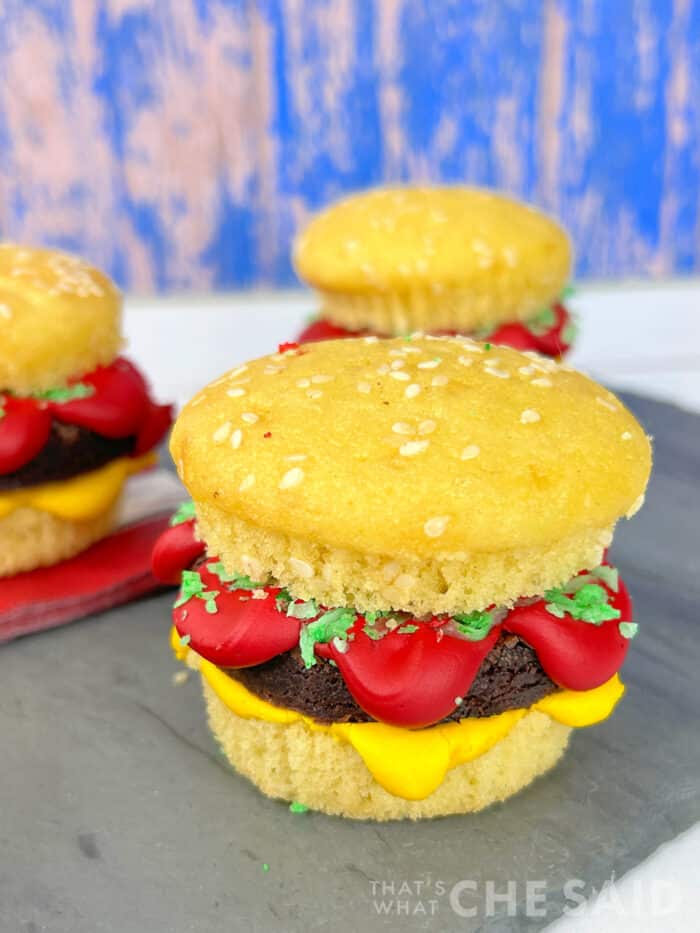Hamburger Cupcake Recipe