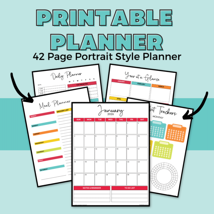 2026 ultimate planner and calendar bundle