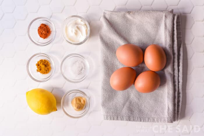 deviled eggs ingredients
