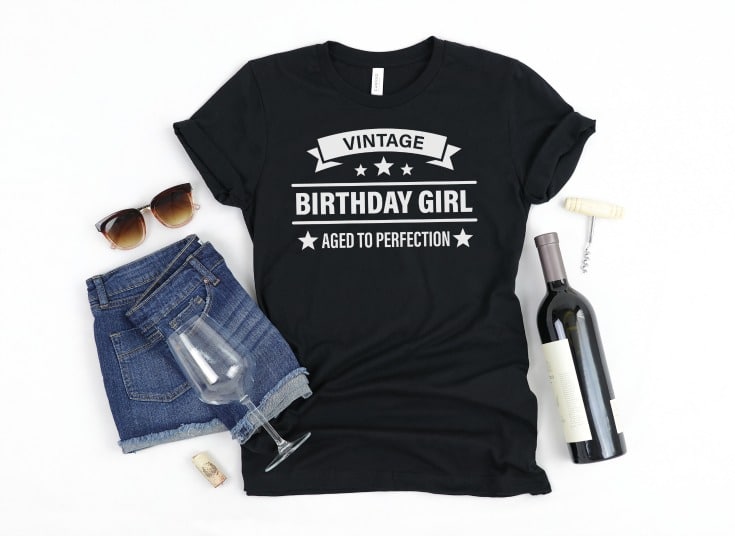 Aged to Perfetion Birthay shirt