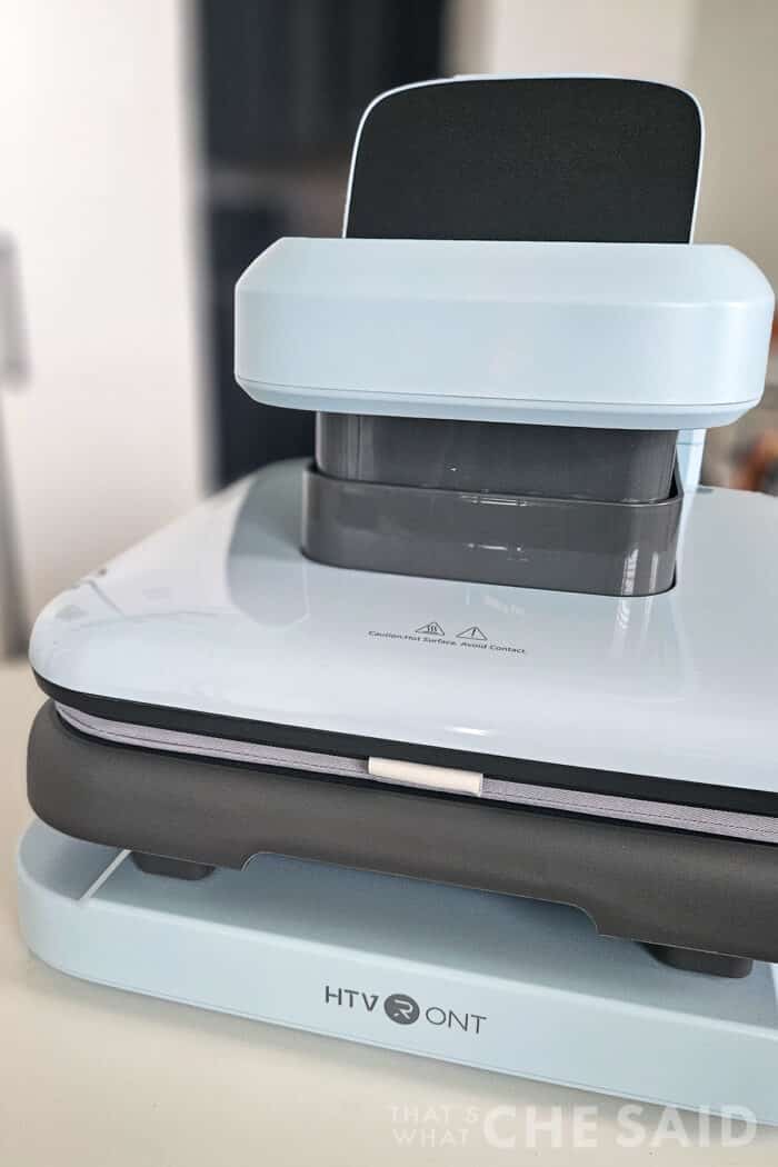 HTVRont Auto Heat Press 2 sitting on a table