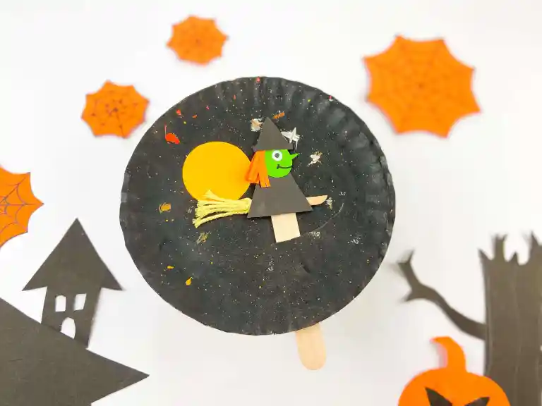 Witch Puppet Craft