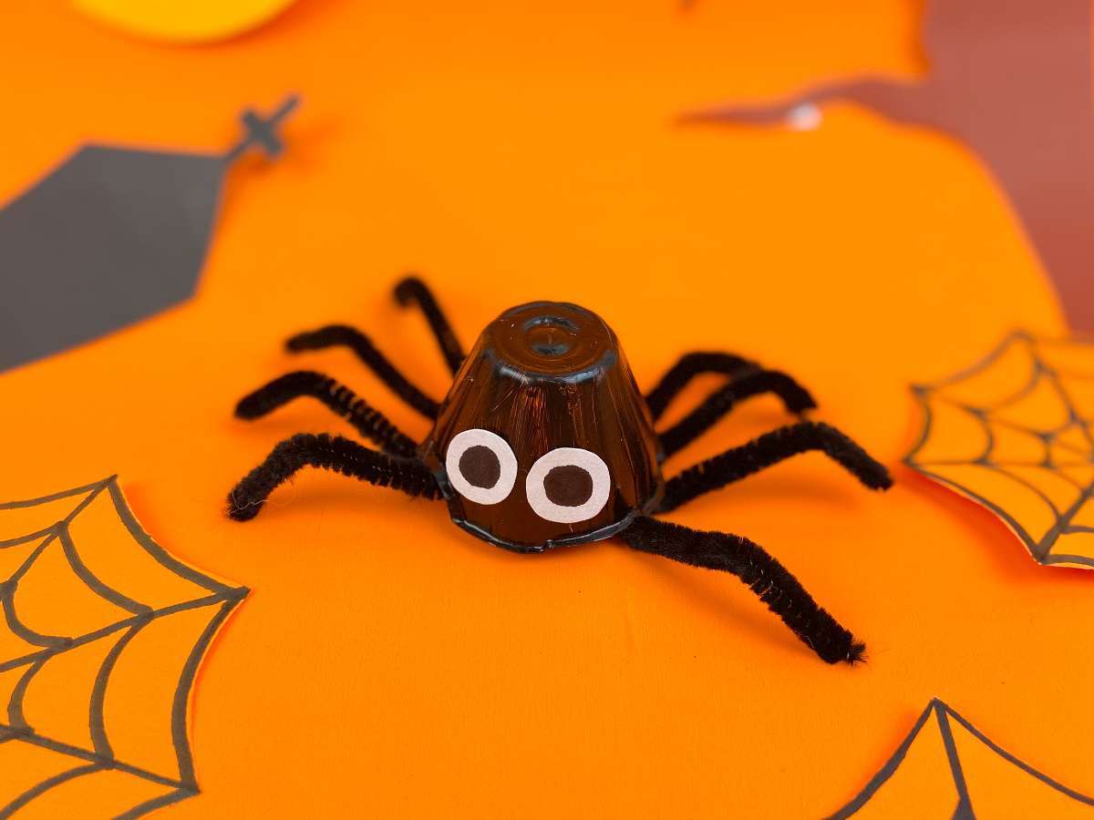 Egg Carton Spider Crafts