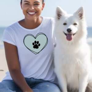 Heart with Paw Print