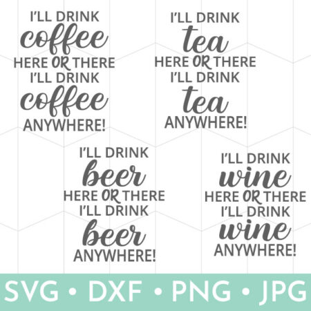 Dr. Seuss Beverage SVG Files