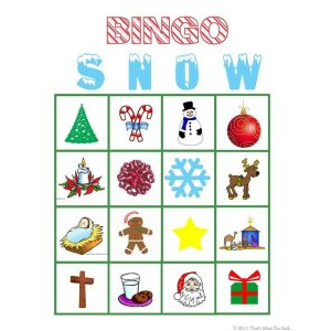 Christmas Bingo Game Free Printable