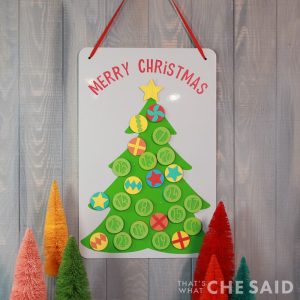 Christmas Tree Advent Countdown