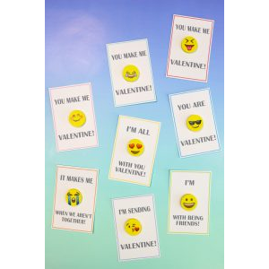 Emoji Valentine Cards