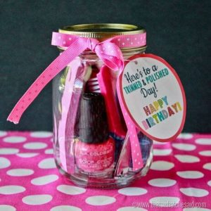 Manicure in a Jar - Birthday