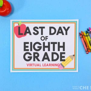 Last Day of School - Virtual Learning