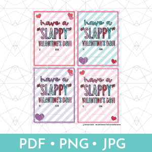 Slappy Valentine's Day Printable